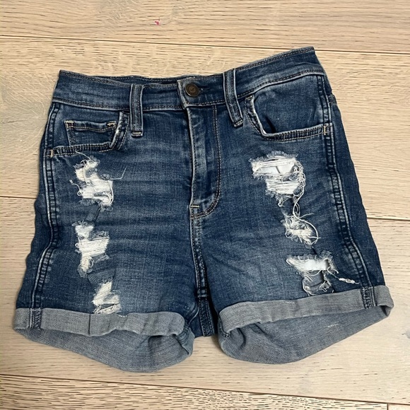 Hollister jean shorts size 00 - Picture 1 of 3